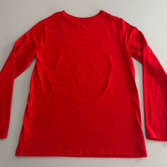 Christmas T-Rex Dinosaur red long sleeve SHIRT- Size 14 ( XL) youth - NWOT - Picture 4 of 5